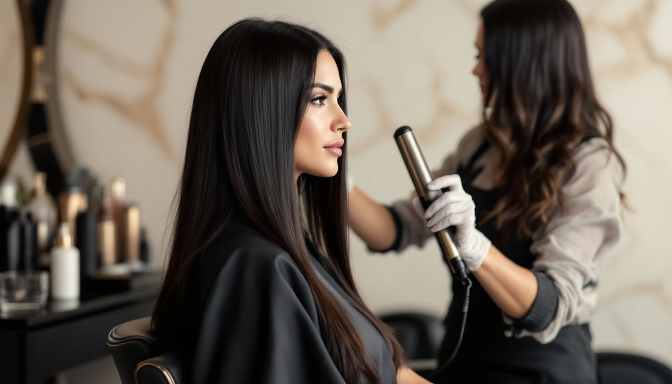 Les avantages du lissage brésilien pour les cheveux.